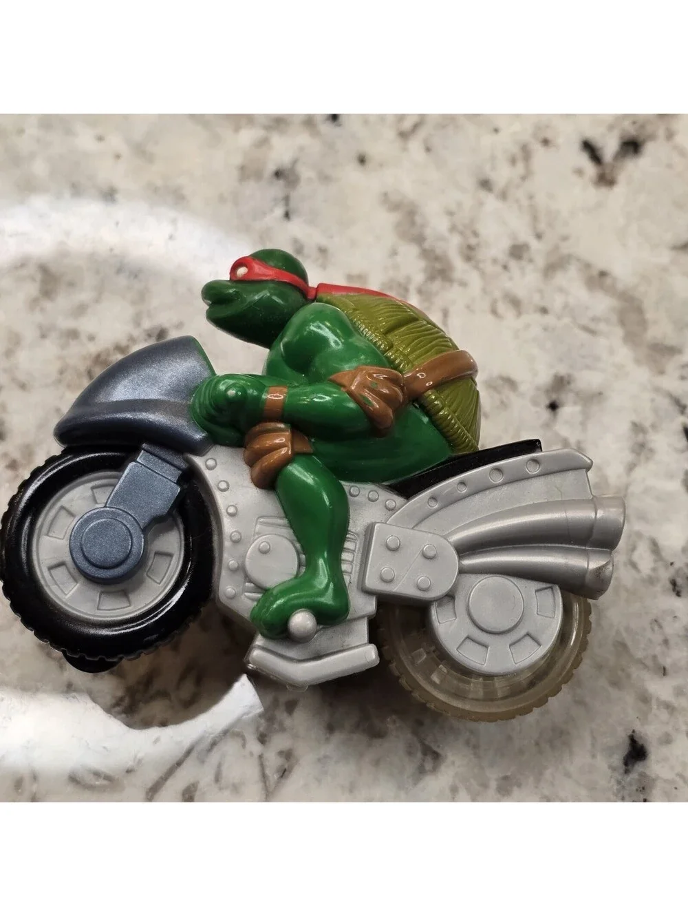 Lot Of 5 TMNT Teenage Mutant Ninja Turtles McDonalds/BK Action Figures 2007